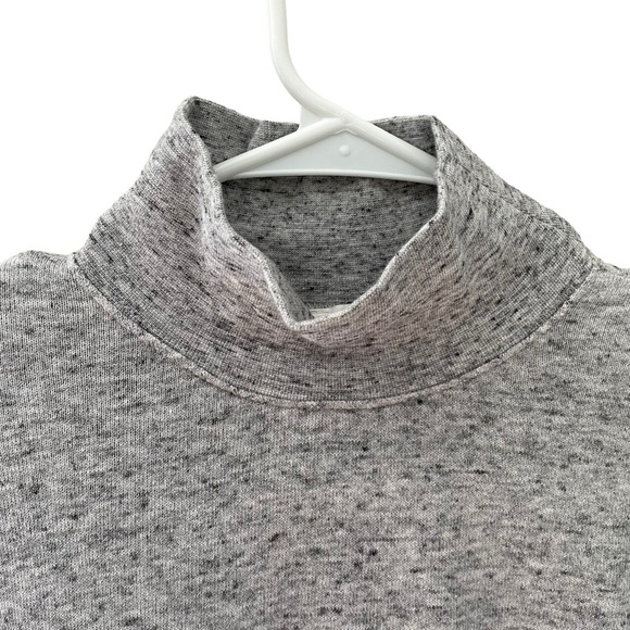 Wildred Free Aritzia Senko Oversized Dress Mock Turtleneck Gray Size XS - Picture 3 of 9